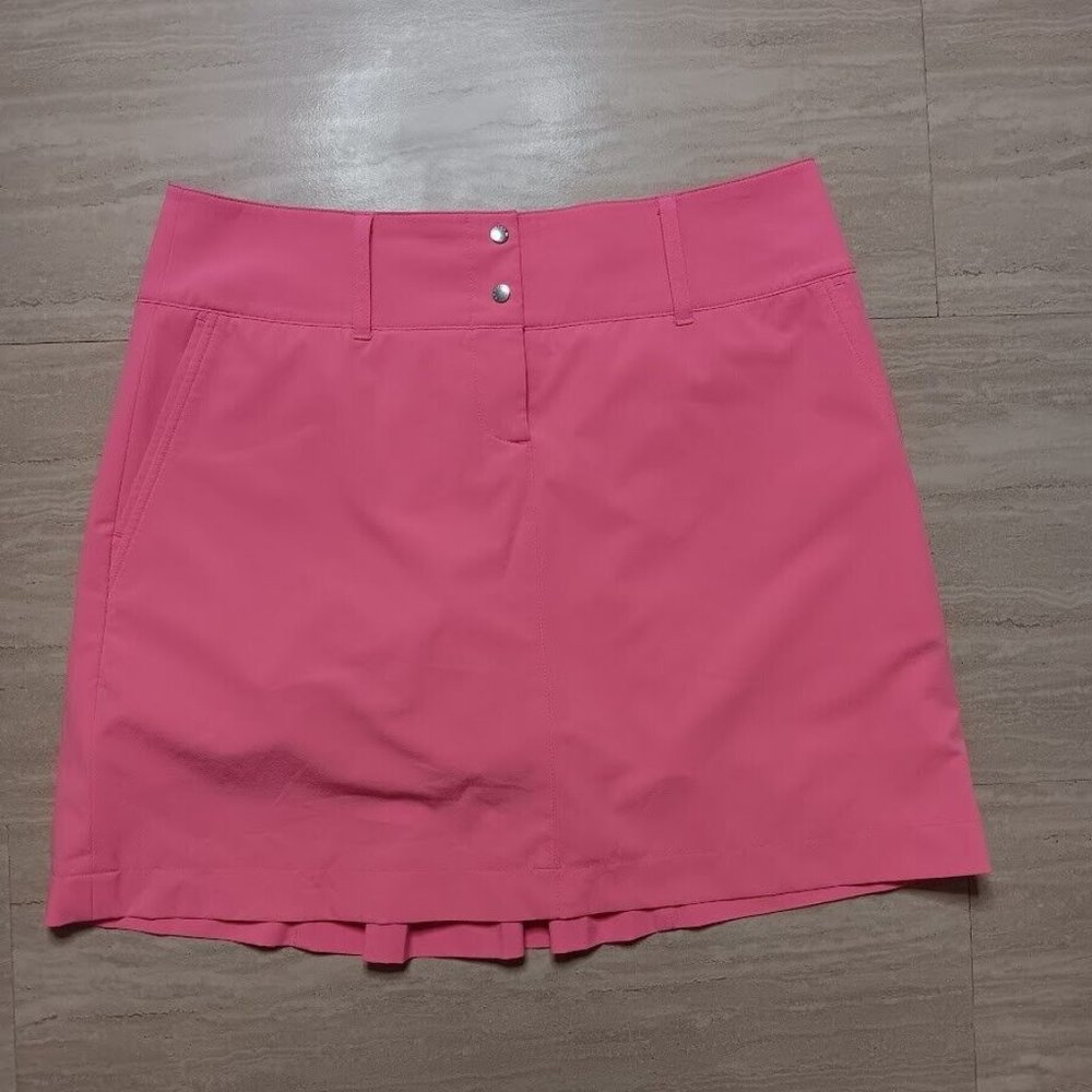 ANNIKA CB CUTTER & BUCK SKORT size 8 WOMEN'S ActiveWear Back Pleat Tennis sz 8